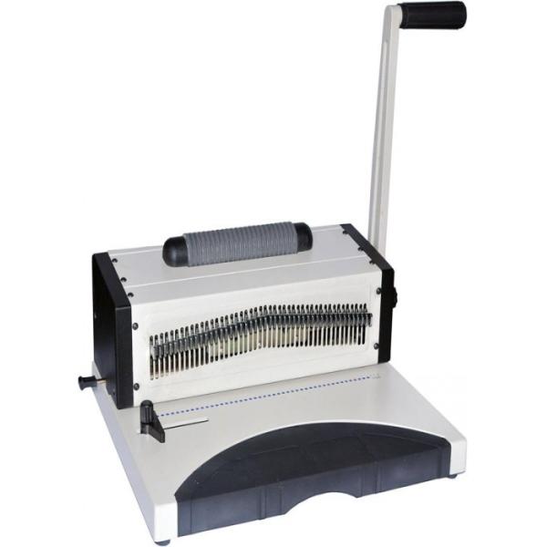 Quality 6.35 6.29mm Pitch Plastic Single Coil Binding Machine for sale