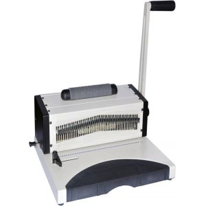 Buy cheap 6.35 6.29mm Pitch Plastic Single Coil Binding Machine from wholesalers