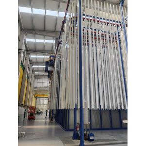 Buy cheap Vertical Powder Coating Line for Aluminum Profiles - Adjustable Speed from wholesalers