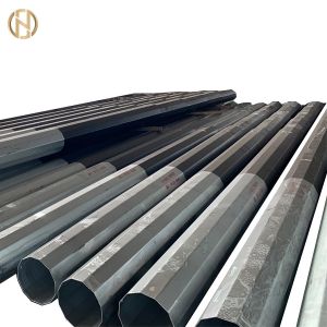 Buy cheap Height 10M Galvanised Power Pole Galvanised Steel Posts 330daN 300daN from wholesalers