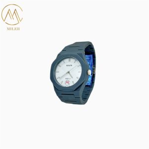 Buy cheap Classic Gold Dial Quartz Watch with Genuine Leather Belt and Push-button Hidden Clasp for Women from wholesalers