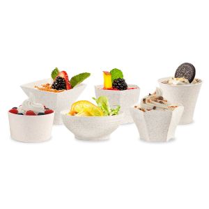 Buy cheap Eco Friendly Biodegradable New Material Wheat Straw Plastic Dessert Cup from wholesalers