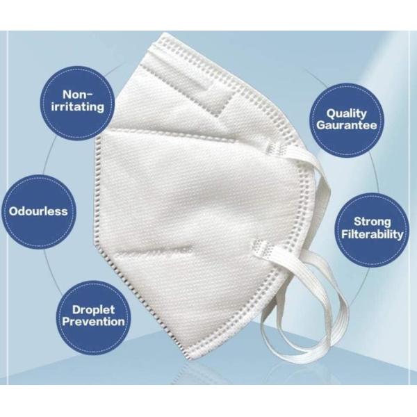 Quality Convenient KN95 Antibacterial Face Mask Non Irritating For Personal Protection for sale