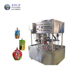 Buy cheap 1500BPH Liquid Filling Machine With Screw Cover For Orange Juice Filling And Capping from wholesalers