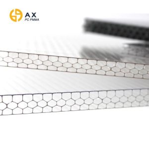 Buy cheap ROHS 4mm Honeycomb Greenhouse Polycarbonate Sheets from wholesalers