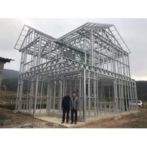 Buy cheap AZ150 Galvanized Coils Light Steel Frame House For Residence 2 - 3 Floors from wholesalers