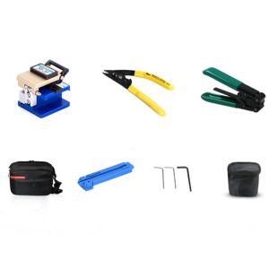 Buy cheap RoHS Ftth Equipment Fiber Optic Toolkit Tools Bag FTTH FC 6S Fiber Cleaver from wholesalers