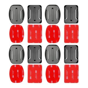 Buy cheap GoPro Accessories Set 4PCS Flat And Curved Base Adhesive Mount 3M VHB Stickers For Go Pro Hero 5 3 2 4 Session Xiaoyi 4K from wholesalers