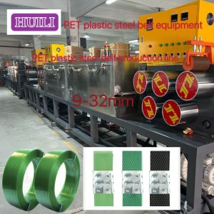 PP PET belt making machine 9-25mm PET plastic steel belt production line high