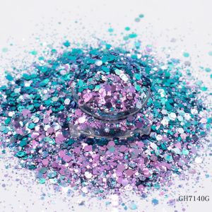 Buy cheap Eyeshadow Chunky Loose Glitter Pigment Bulk Sequins Mixed DIY Craft product