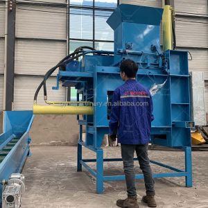 Buy cheap Wood Shaving Compress Packing Machine 2100 KG Horizontal Sawdust Baler Machine With Great from wholesalers