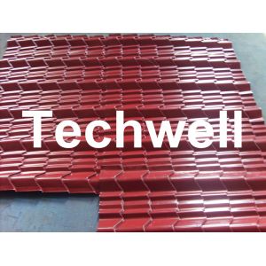 Buy cheap Steel Metal Roof Tile Cold Roll Forming Machine For Roof Cladding, Wall Cladding from wholesalers