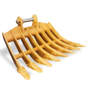 Buy cheap 45 Ton Excavator Rake Bucket Root For Ship Engineering Construction from wholesalers