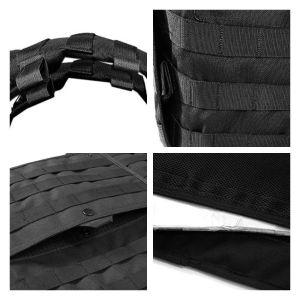 Protective Kevlar Adjustable Body Armor Plate Carrier Military Tactical