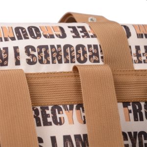 Coffee Grounds Recycle Polyester With Handles Custom Backpack Shopping Tote Bag