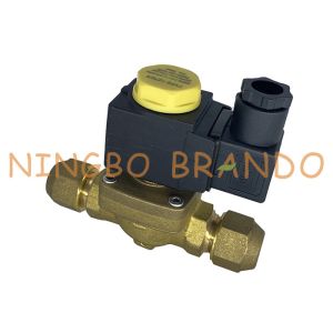 Castel Type SAE Flare Refrigeration Solenoid Valve