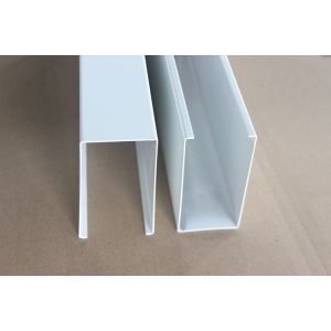 Buy cheap CE / SGS / Intertek Tested U Aluminum Suspended Ceiling Fireproof from wholesalers