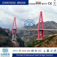Buy cheap Customized Cable Stayed Steel Frame Bridge Big Loading Capacity product
