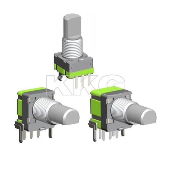 Quality Encoder Switch ,Vertical Mounting Metal Shaft 360° Coding Rotary Encoder,Coded Rotary Switch , Incremental Encoder for sale