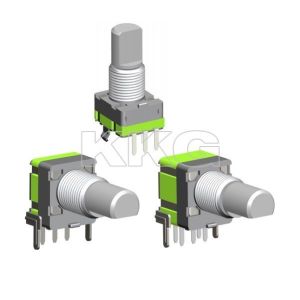 Buy cheap Encoder Switch ,Vertical Mounting Metal Shaft 360° Coding Rotary Encoder,Coded Rotary Switch , Incremental Encoder from wholesalers