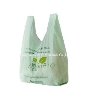 Buy cheap OEM Biodegradable Shopping Bag PBAT PLA Cornstarch EN13432 Standard from wholesalers
