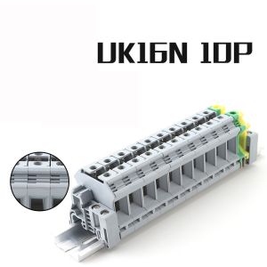 UK16N UK Series DIN Rail Screw Clamp Terminal Blocks