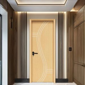 Custom-Made WPC Hollow Doors Durable And Environmentally Friendly