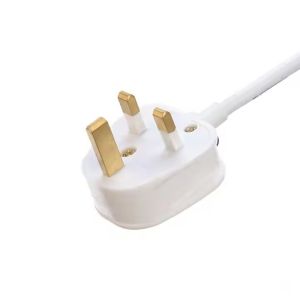 Buy cheap UK BS Approval C13 C14 Power Cord 3 Pin Bs Plug C13 Connector Ce7/7 With 1.5m 2m H05vv-F Computer Power Cable from wholesalers