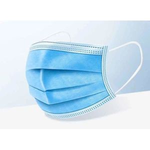 Buy cheap Bacteria Proof Flu Disposable Earloop Mask 3 Layer Breathable Windproof from wholesalers