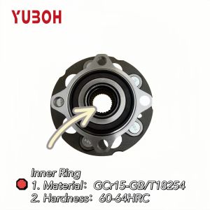 Durable Matt Low Key Appearance Rims Rear Wheel Hub Bearing Front For Honda