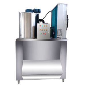 Buy cheap Industrial Flake Ice Machine With Compressor Microcomputer / Touch Screen Controller from wholesalers