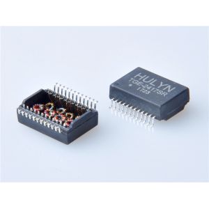 10/100 Base-T Quad port SMD LAN Magnetic Transformer,24PIN