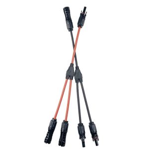 Buy cheap 1500VDC Rated Voltage 2 To 1 Solar Branch Connector With IP67 Class II Protection from wholesalers