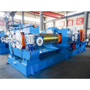 Buy cheap 55kw Driving Motor Power Open Type Rubber Mixer Machine in 1200mm Working Length of Rolls from wholesalers