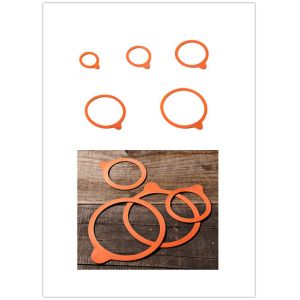 Buy cheap Case Study: Rubber Gaskets and seals cutting; Gaskets and seals use on Jars for food storage, airtight seal; from wholesalers