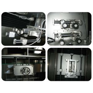 Mitsubishi PLC ISO Flat Bottle Labeling Machine Shrink Sleeve Machine