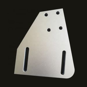 Buy cheap ISO9001 Sandblasting Anodized Aluminum Mounting Plate 0.01mm Tolerance from wholesalers
