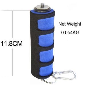 1/4" Screw Sponge Handle Hand Holder Grip for Video Camera Camcoder LED Video