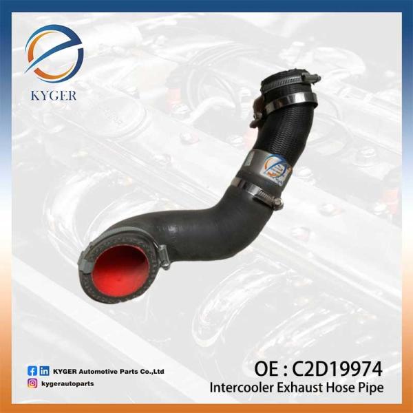 Cooling System Intercooler Exhaust Hose Pipe Fit C2D19974 C2D51924 C2D48909
