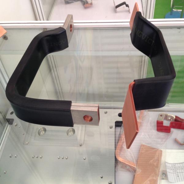 Thickness 0.1mm Flexible Copper Busbar Good Electrical Conductivity