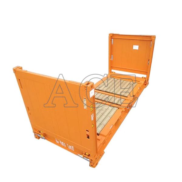 20ft 20 ft 20 Flat Rack Flatrack Container Ocean Shipping Containers Tare Weight