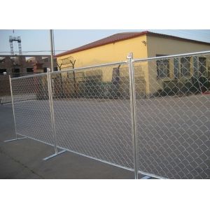 W3.66m Chain Link Construction Fence , H1.8m Temporary Chain Link Fence Panels