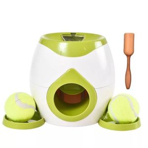 Dog Tennis Ball Launcher Pet Interactive Training Reward Machine