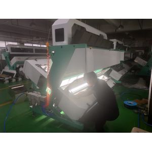 5 Chutes Flower Tea Color Sorter Machine , Yellow Sticks Color Separation