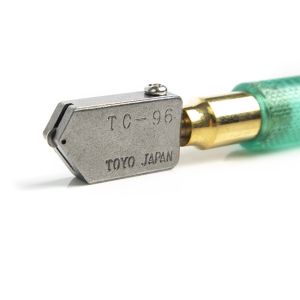 Buy cheap Tc96 Green Plastic Handle Glass Cutter Glass Tile Cutter Tool from wholesalers