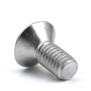 Buy cheap Cross Recessed Stainless Flat Head Screw Countersunk Head 120 Degree Plain Finish from wholesalers