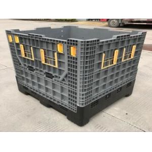 1200*1000*1000mm heavy duty collapsible container/ pallet boxes/plastic storage