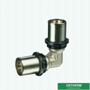 Customized Equal Threaded Elbow Compression Double Straight Brass Press Union