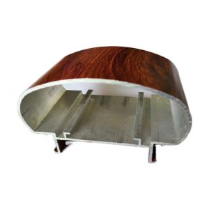 2mm Aluminum Armrest Profile Fixed Card Slot Equilateral U Shaped