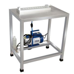 220V 50Hz Lipstick Moulding Machine Semi Silicone Mold Stripping